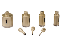 Наборы алмазных коронок