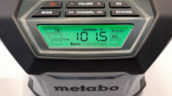 Радиоприемник акк. Metabo R 12-18 (600776850) без АКБ и ЗУ 