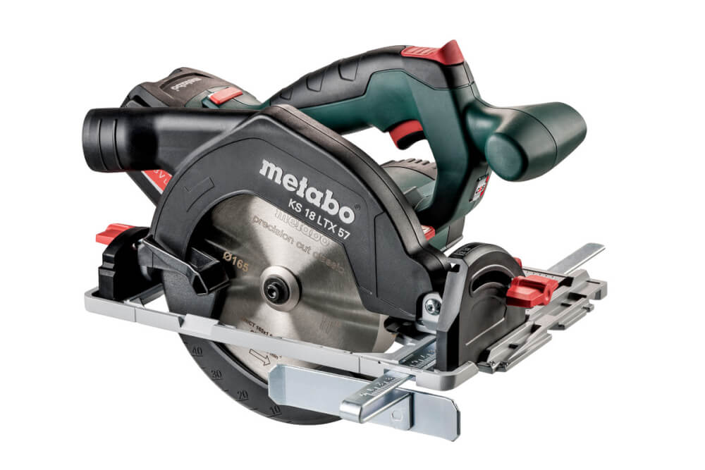 Пила дисковая акк. Metabo KS 18 LTX 57 (601857700) 18В, 2X5.2АЧ, Кейс