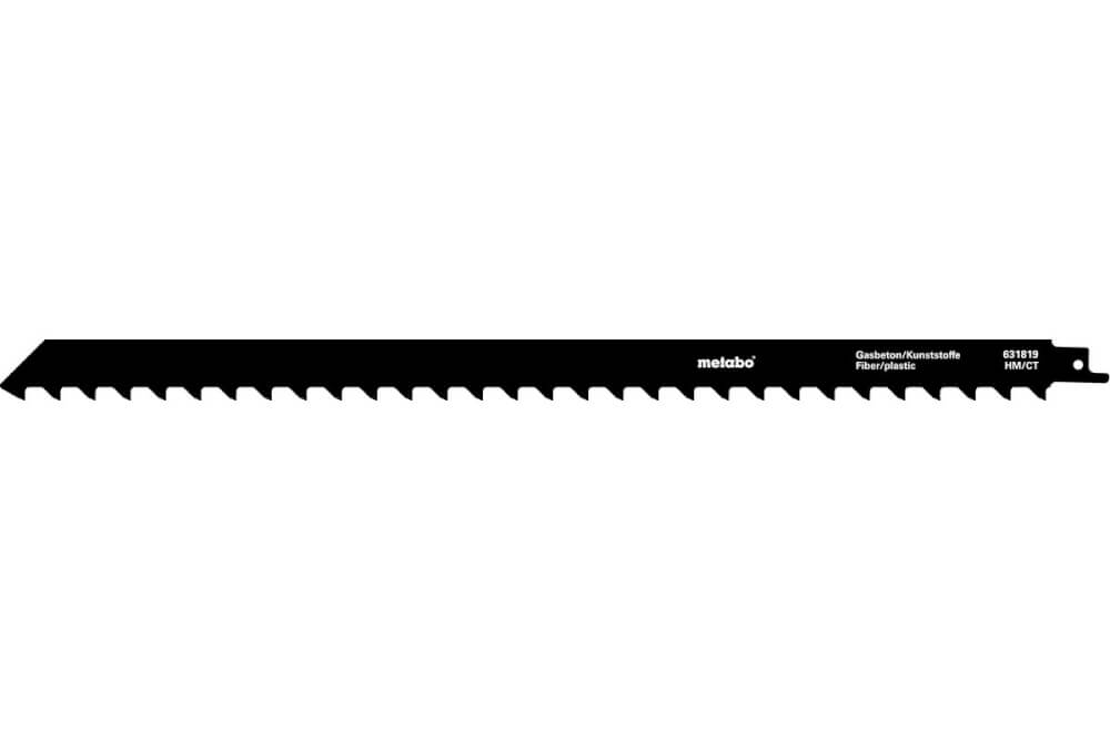 Полотно для сабельной пилы 400мм METABO S2041 HM (631819000), 1шт.