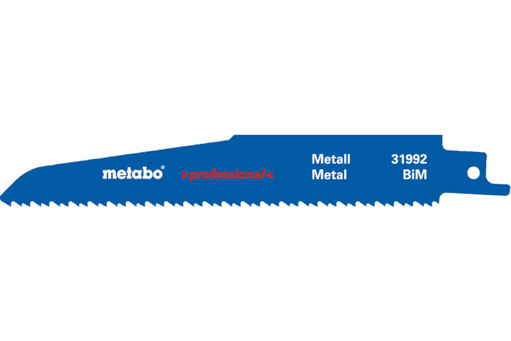 Полотно для сабельной пилы 150мм METABO S920CF (631992000), 5шт.