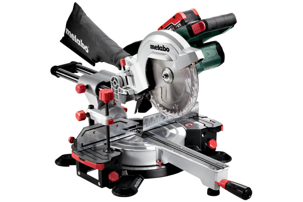 Торцовочная акк. пила Metabo KGS 18 LTX 216  (619001660) 18В, 2X5.5АЧ LiHD