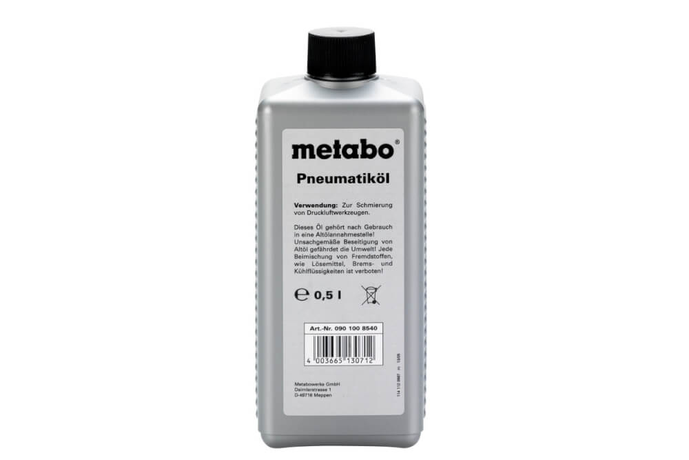 Масло для пневмоинструмента 0,5 л METABO (0901008540)