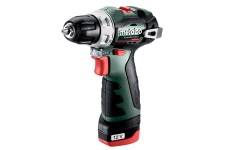 Шуруповерт Metabo PowerMaxx BS BL (601721500) 12В, 2Х2.0 АЧ, Кейс
