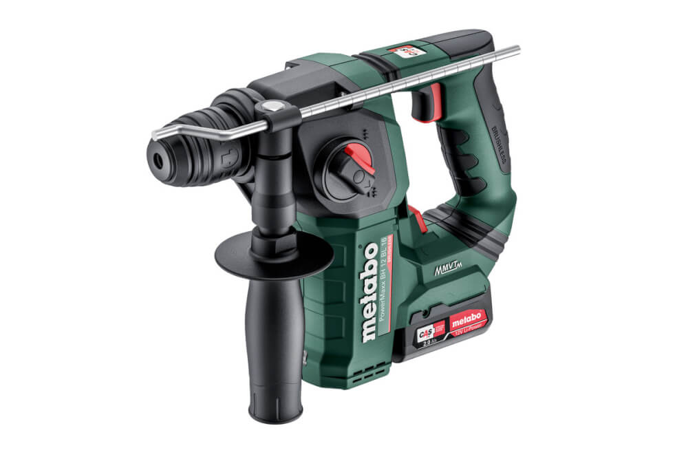 Перфоратор акк. Metabo BH 12 LTX BL 16 (600207500) 12В 2X2АЧ, Кейс