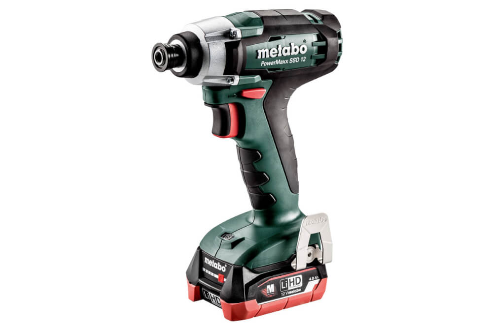 Гайковерт Metabo PowerMaxx SSD 12 (601114800) 115Нм, 12В, 2X4АЧ, КЕЙС