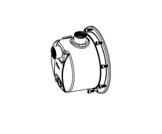 Корпус насоса Metabo 341165190 для HWW3500 /25 Inox