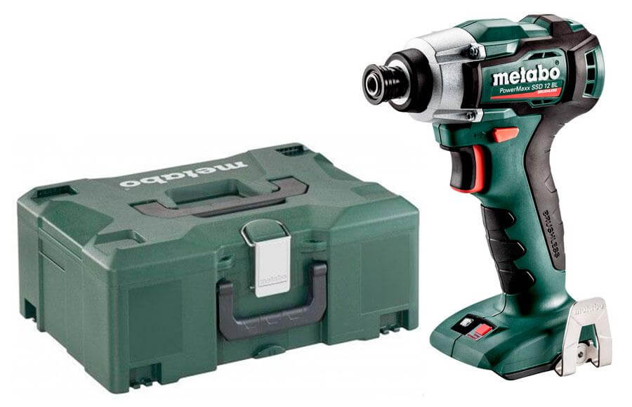 Гайковерт Metabo PowerMaxx SSD 12 BL Metaloc (601115840) 140Нм, 12В, КЕЙС, без АКБ и ЗУ