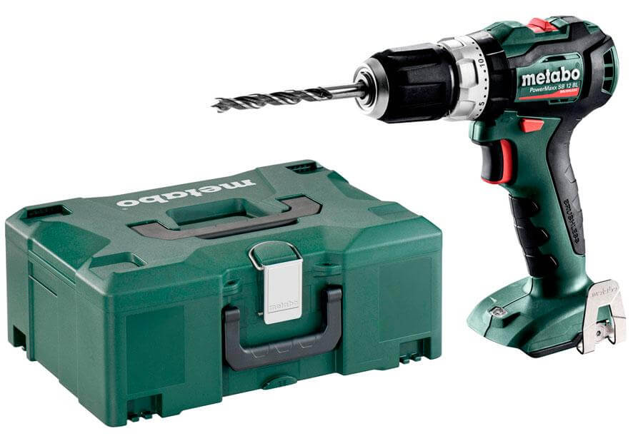 Шуруповерт ударный Metabo PowerMaxx SB 12 BL Metaloc (601077840) 12В, Без АКБ и ЗУ, Кейс 