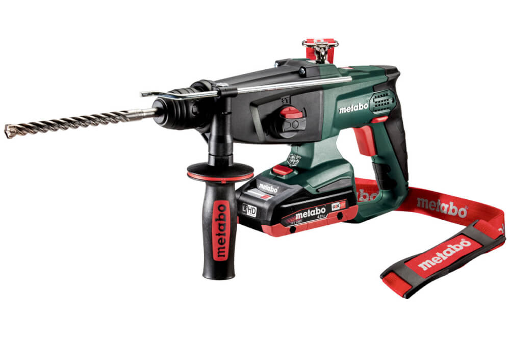 Перфоратор акк. Metabo KHA 18 LTX (600210800) 18В 2X4АЧ LIHD, Кейс