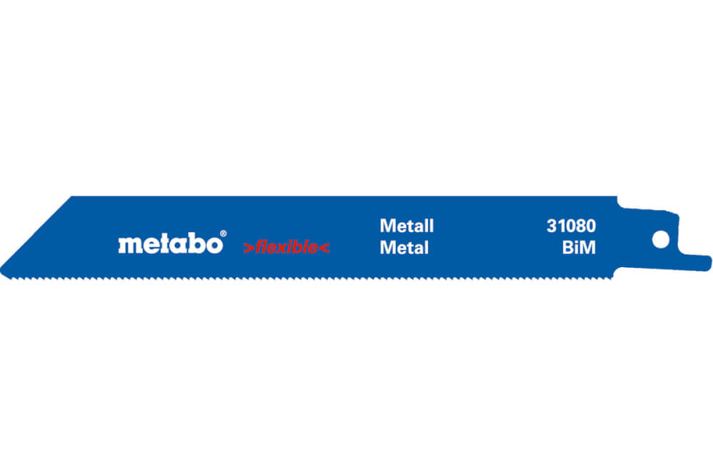 Полотно для сабельной пилы 150мм METABO S922EF (631080000), 2шт.