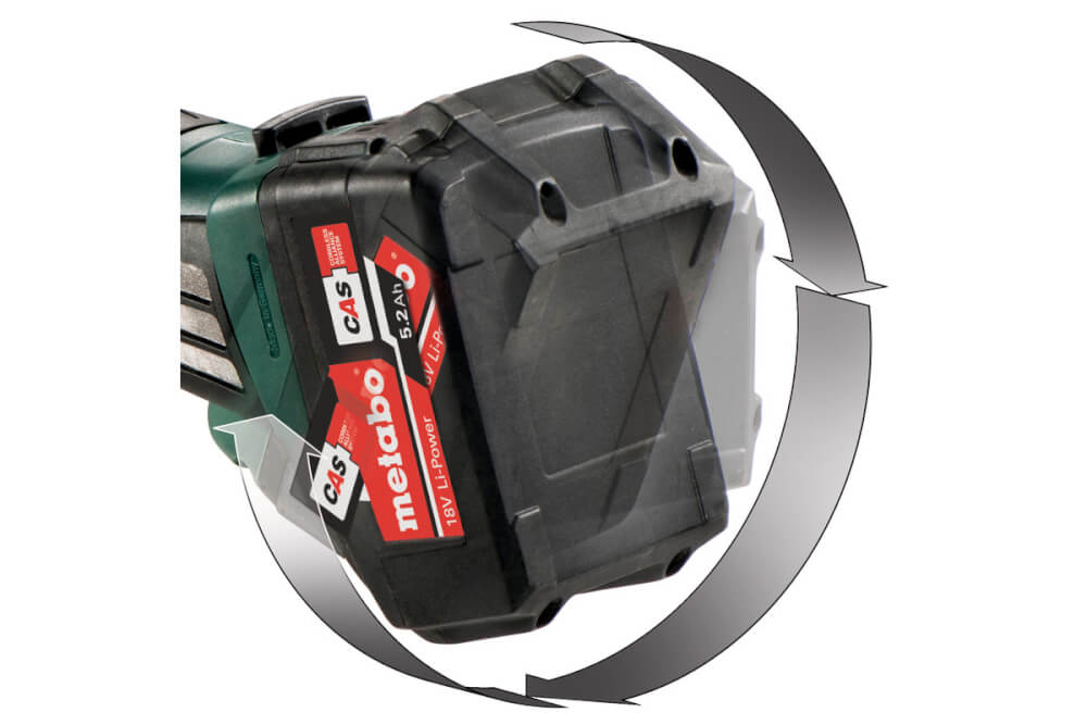 Шлифмашина прямая акк. Metabo GA 18 LTX G (600639850) 18В, Картон, без АКБ и ЗУ  