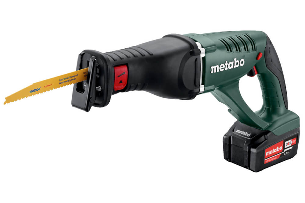 Сабельная акк. пила Metabo ASE 18 LTX (602269610) 18В, 2X4АЧ, Кейс