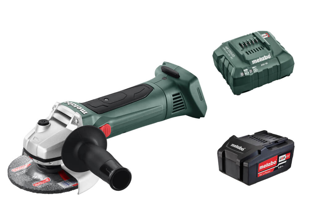 УШМ акк. Metabo W 18 LTX (T04155) 18В, 1X4АЧ, Картон