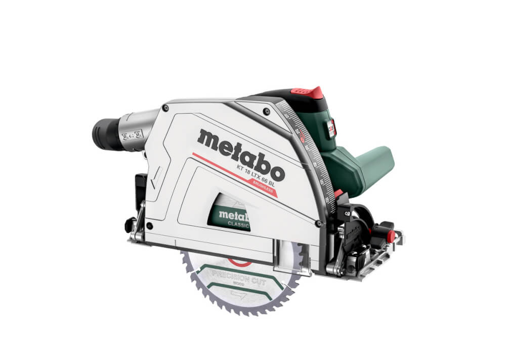 Пила дисковая погружная акк. METABO KT 18 LTX 66 BL (601866840) 18В, Без АКБ и ЗУ, Кейс