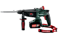 Перфоратор акк. Metabo KHA 18 LTX (600210650) 18В 2X5.2АЧ, Кейс