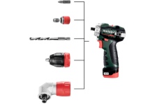 Шуруповерт Metabo PowerMaxx BS BL Q (601749500) 12В, 2Х2.0 АЧ, Кейс