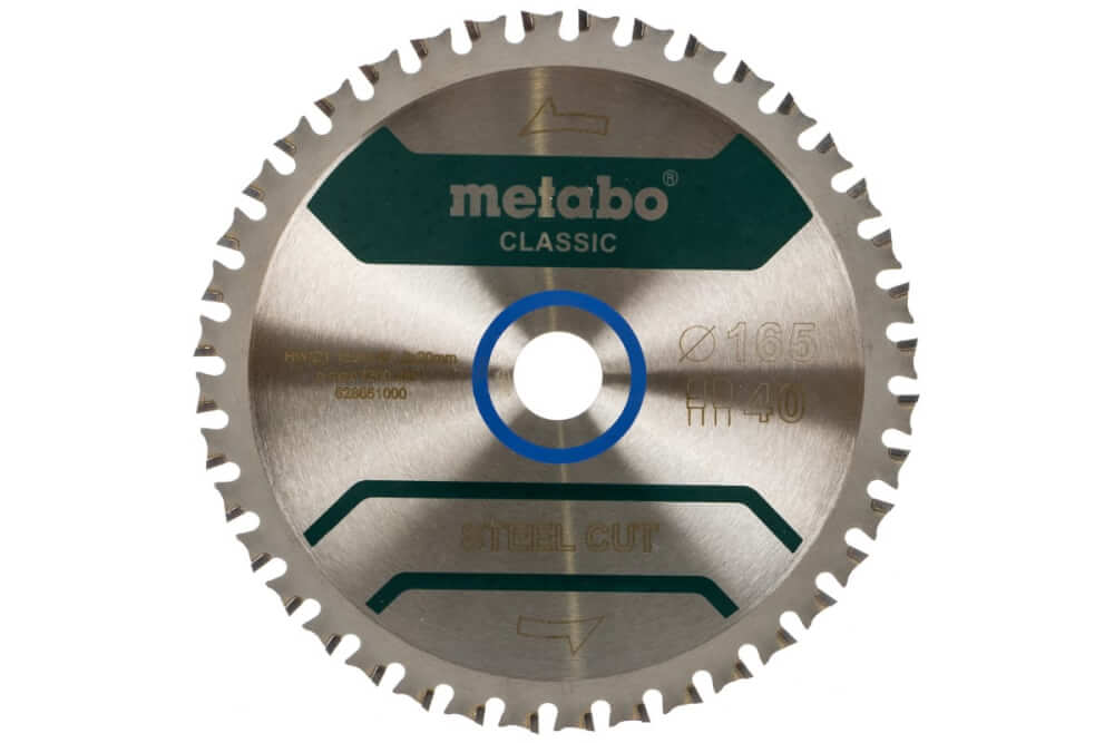 Диск пильный по металлу METABO STEEL CUT 165х20х40T (628448000)