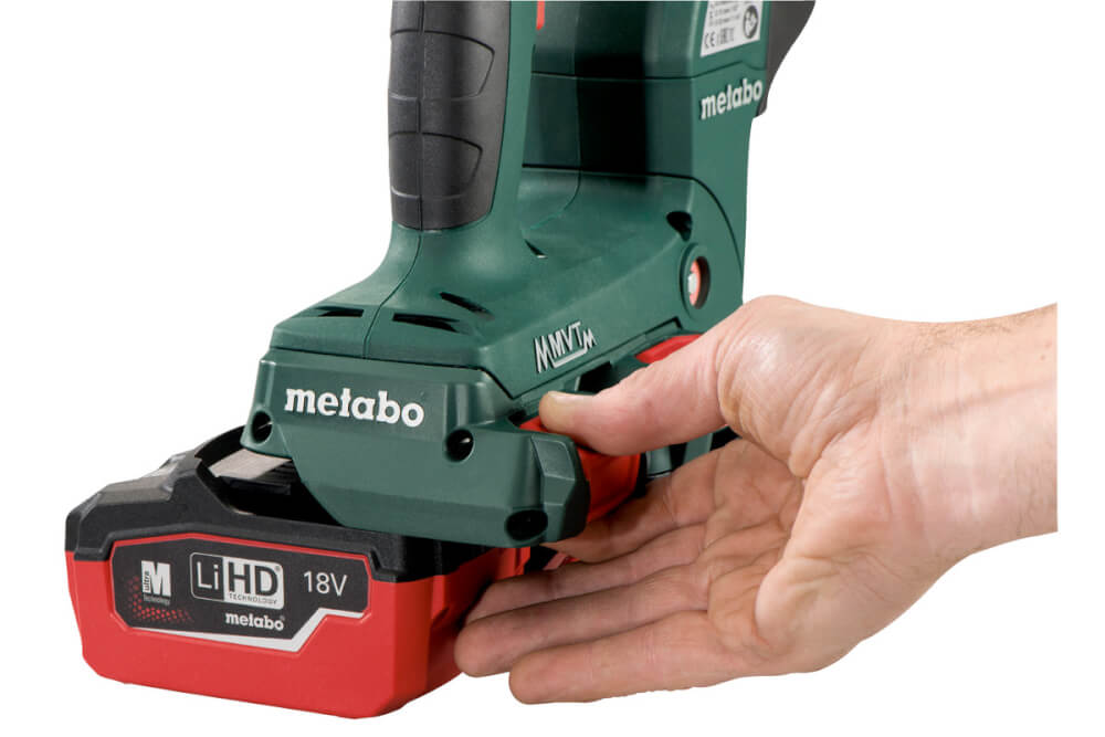 Перфоратор акк. Metabo KHA 36-18 LTX 32 Quick (600796810) 18В, 4X8АЧ LIHD, Кейс