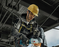 Шлифмашина угловая аккумуляторная BOSCH GWS 180 Li (06019H90R1) Кейс