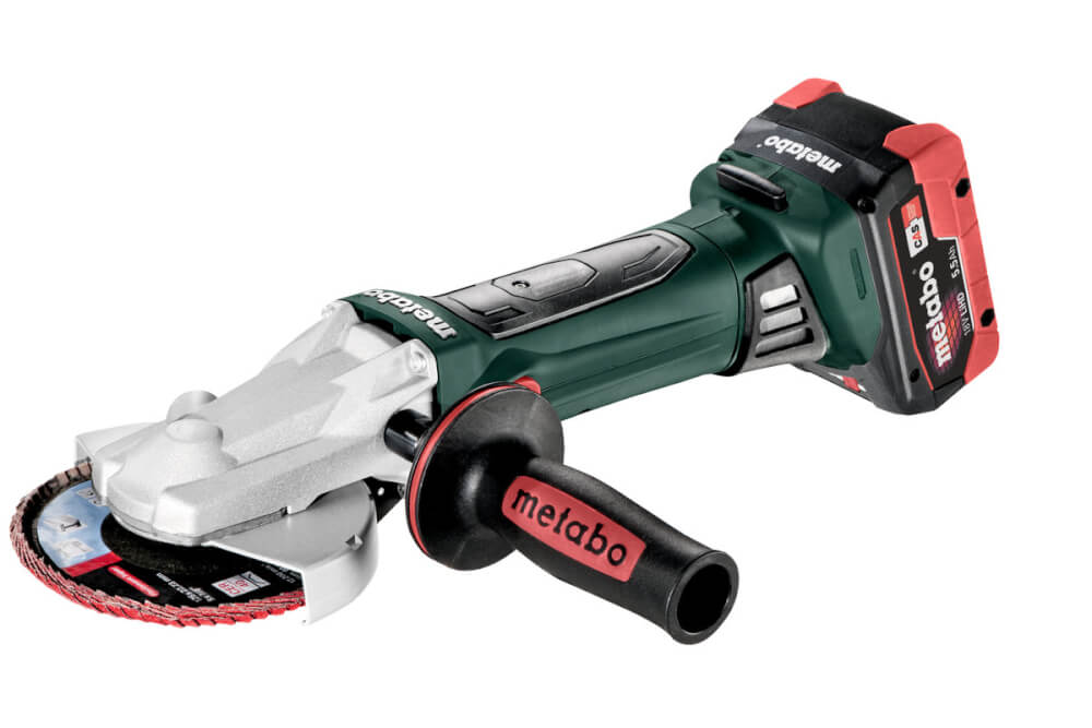 Шлифмашина угловая акк. Metabo WF 18 LTX 125 Quick (601306660) 18В, 2X5.5АЧ LiHD, Кейс