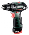 Шуруповерт ударный Metabo PowerMaxx SB BL (601784500) 12В, 2Х2,0АЧ, Кейс