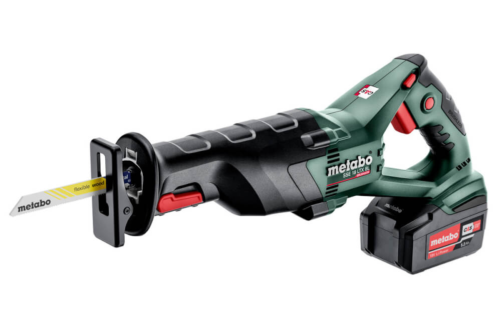 Пила сабельная аккумуляторная METABO SSE 18 LTX BL (602267650)