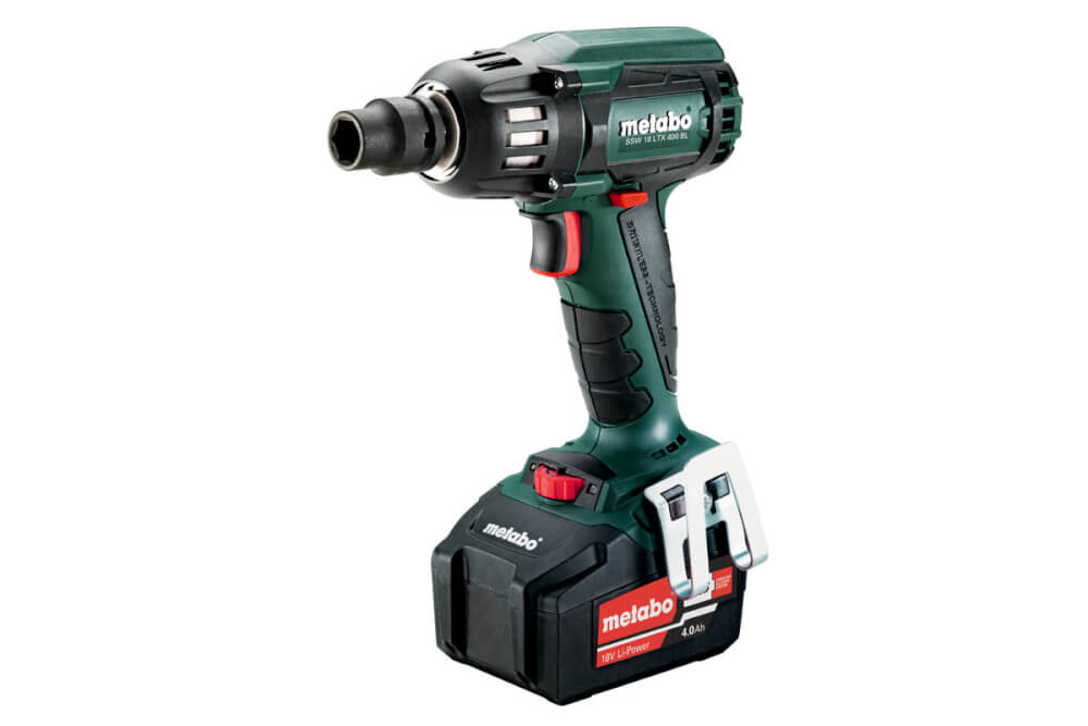 Гайковерт Metabo SSW 18 LTX 400 BL (602205500) 400Нм, 18В, 2X4АЧ, КЕЙС