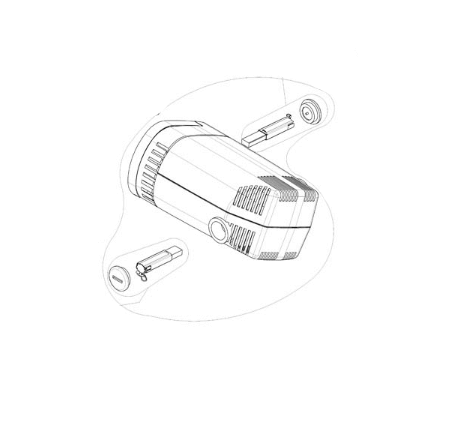 Двигатель Metabo  1010701631 для UK333