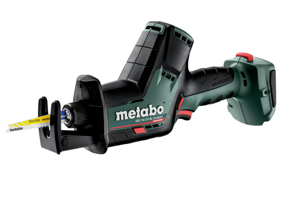 Пила сабельная аккумуляторная METABO SSE 18 LTX BL Compact Metalock без АКБ и ЗУ (602366840)