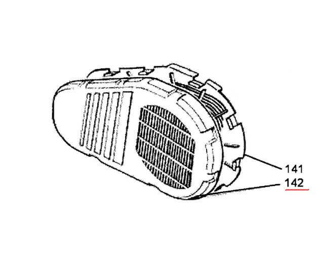 Корпус ремня Metabo 344112780