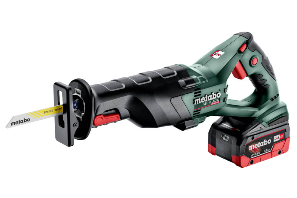 Пила сабельная аккумуляторная METABO SSE 18 LTX BL (602267810)