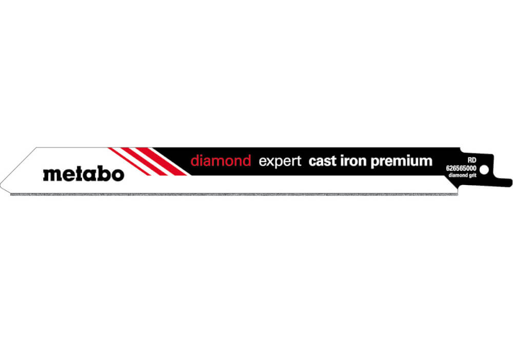 Полотно для сабельной пилы 200мм METABO EXPERT CAST IRON PREMIUM S1050RD (626565000), 5шт.