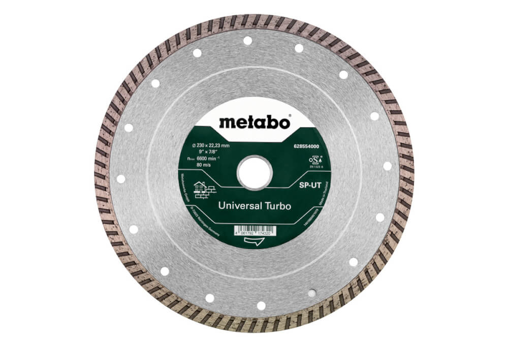 Диск алмазный METABO Turbo 230х22.2мм универсальный (628554000)