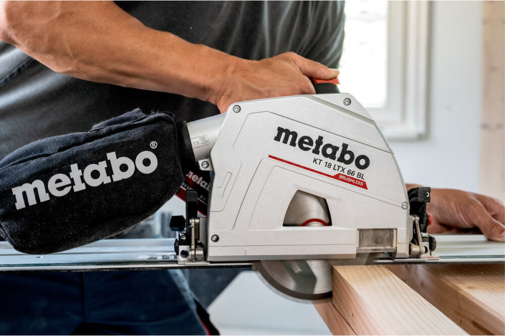 Пила дисковая погружная акк. METABO KT 18 LTX 66 BL (601866840) 18В, Без АКБ и ЗУ, Кейс