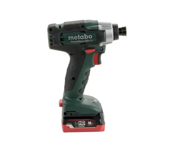 Гайковерт Metabo PowerMaxx SSD 12 (601114890) 115Нм,12В, КАРТОН, без АКБ и ЗУ