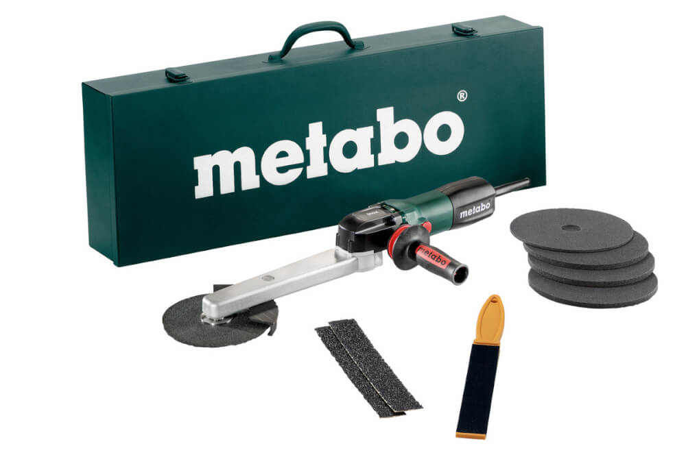 Шлифователь сварных швов Metabo KNSE 9-150 Set (602265500) Ящик из лист. стали