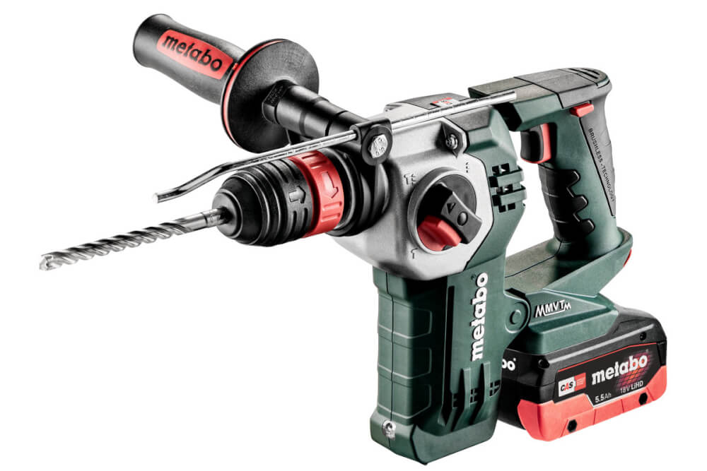 Перфоратор акк. Metabo KHA 18 LTX BL 24 Quick (600211660) 18В, 2X5.5АЧ LIHD, Кейс