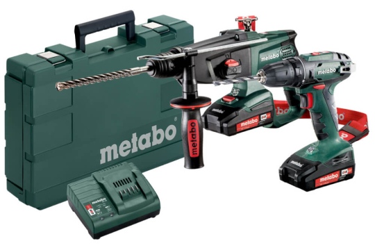 Набор аккумуляторного инструмента METABO Combo Set 2.3.2 (685083000)