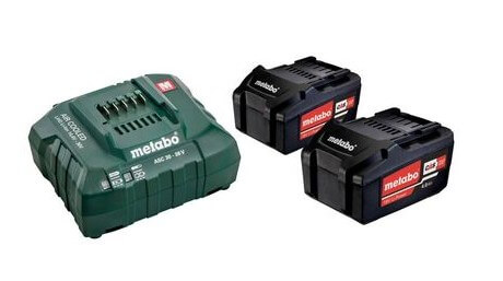 Аккумуляторы и зарядное устройство METABO Basic-Set4.0 18.0V 2х4.0Ah Li-Ion (RU_685050000)