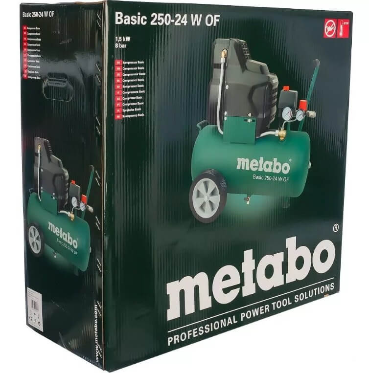 Компрессор безмаслянный Metabo Basic 250-24W OF (601532000)