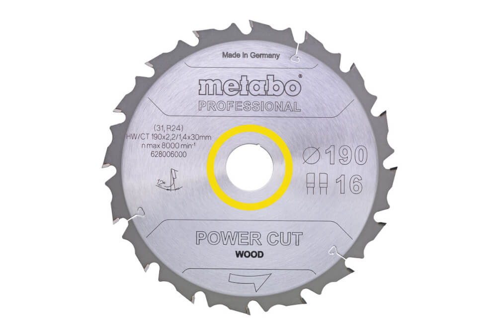Диск пильный по дереву METABO 190х20х14Т (628004000)