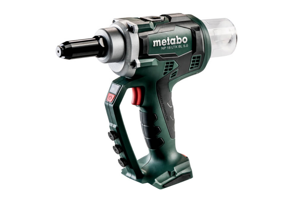 Заклепочник Metabo NP 18 LTX BL 5.0 (619002890) 18В, КАРТОН, без АКБ и ЗУ 