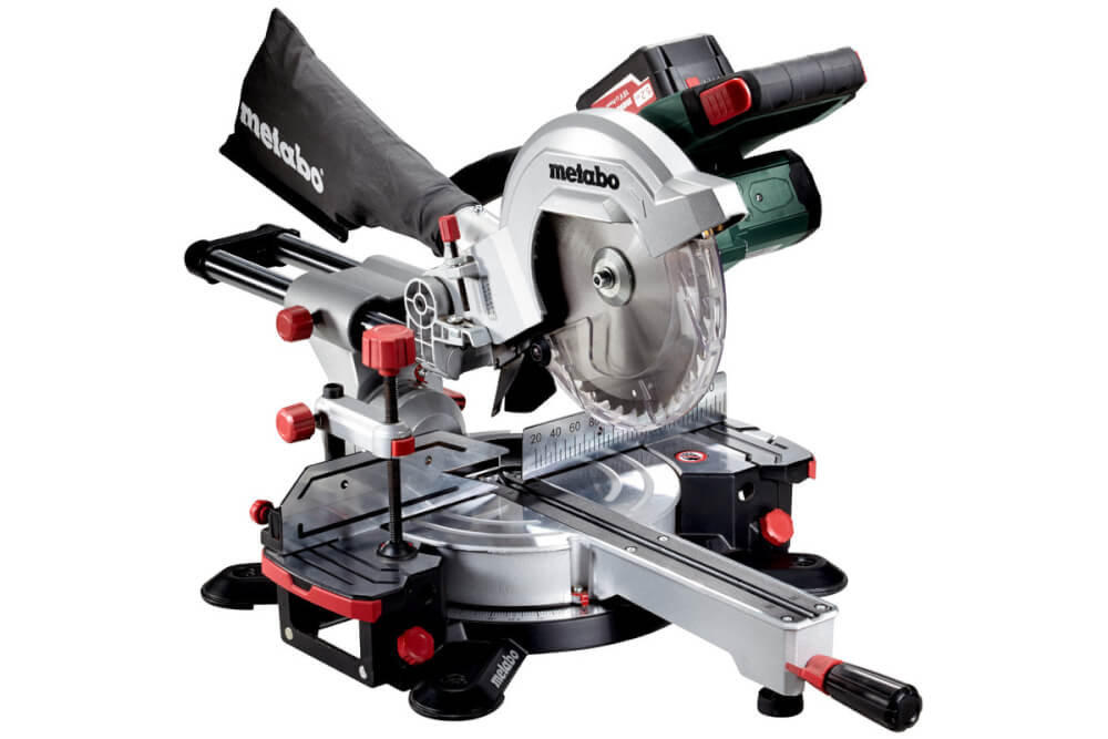 Торцовочная акк. пила Metabo KGS 18 LTX 216 (619001650) 18В, 2X5.2АЧ