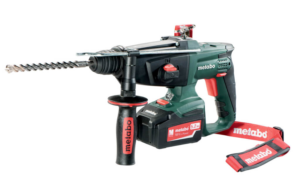 Перфоратор акк. Metabo KHA 18 LTX (600210650) 18В, 2X5.2АЧ, Кейс