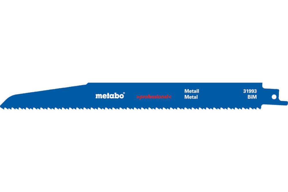 Полотно для сабельной пилы 225мм METABO S1120CF (631993000), 5шт.