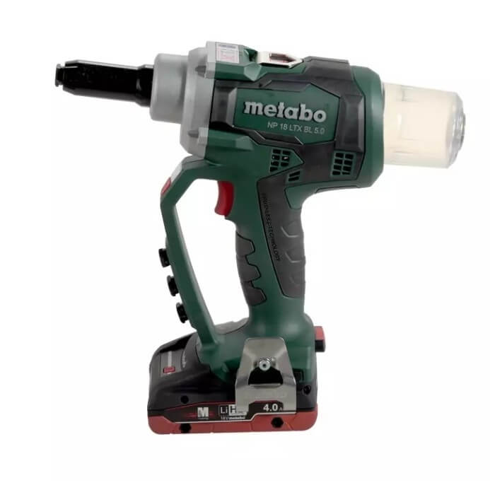 Заклепочник Metabo NP 18 LTX BL 5.0 (619002890) 18В, КАРТОН, без АКБ и ЗУ 