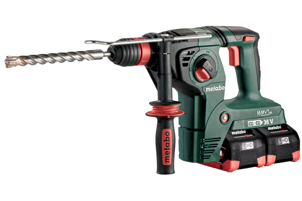 Перфоратор акк. Metabo KHA 36-18 LTX 32 Quick (600796810) 18В, 4X8АЧ LIHD, Кейс