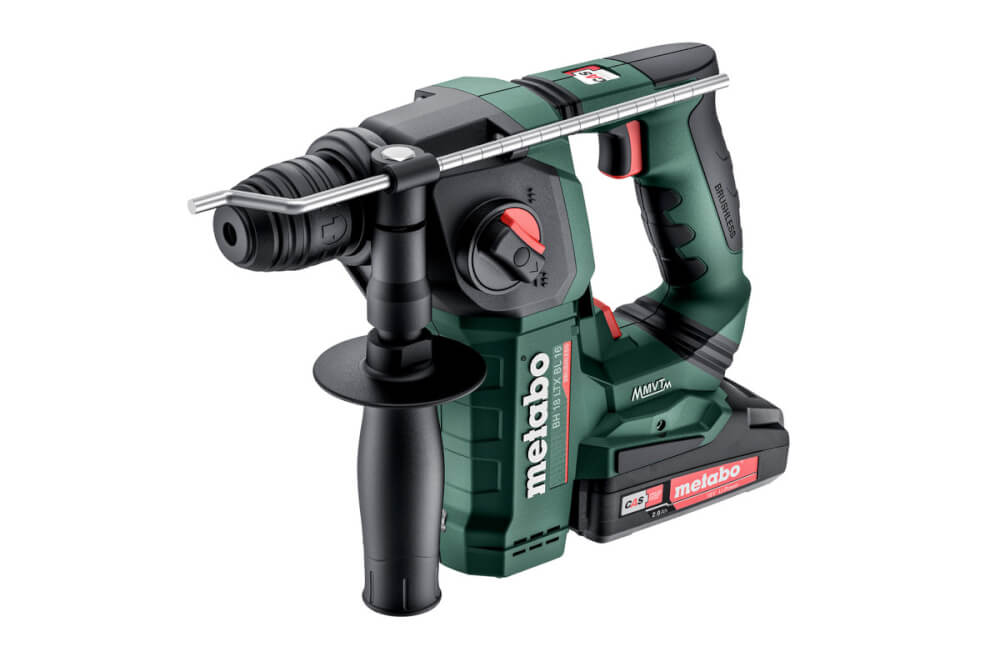 Перфоратор акк. Metabo BH 18 LTX BL 16 (600324500) 18В 2X2АЧ, Кейс