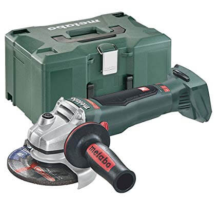 УШМ акк. Metabo WB 18 LTX BL 150 Quick (613078840) 18В, Без АКБ и ЗУ, Кейс